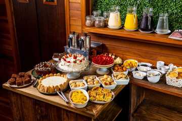 Breakfast buffet