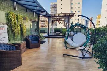 Rooftop pool