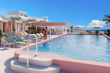 Rooftop pool