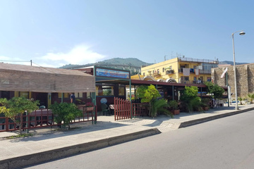 outside