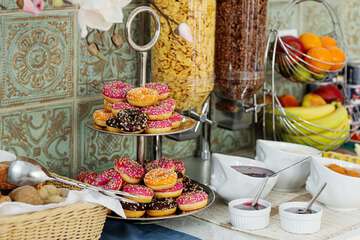 Breakfast buffet