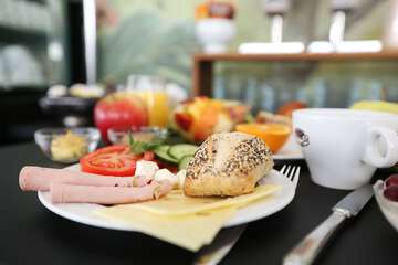 Breakfast buffet