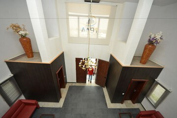 Interior entrance