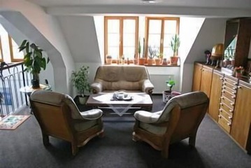 Lobby sitting area