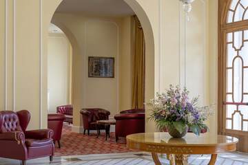 Lobby sitting area