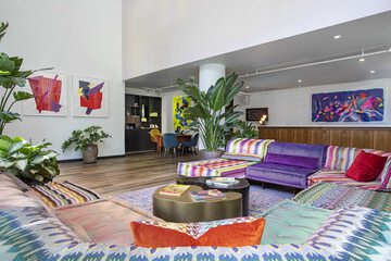 Lobby sitting area
