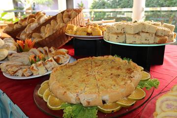 Breakfast buffet