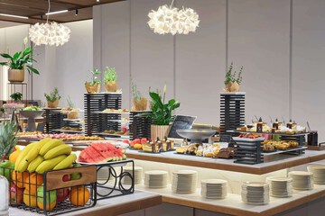 Breakfast area