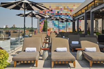 Rooftop pool