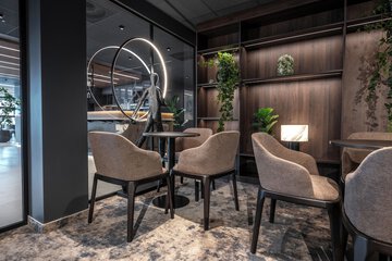 Lobby sitting area