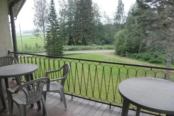 outside
