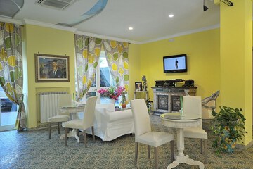 Lobby sitting area