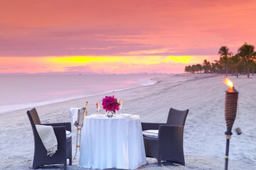 Couples dining