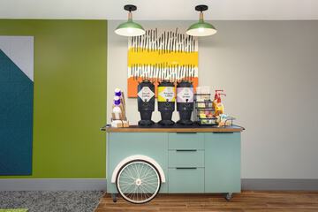 Breakfast area