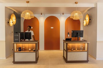 Interior entrance