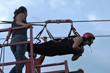 Ziplining