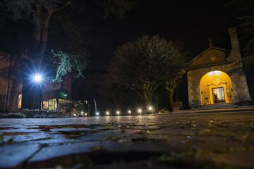 Front of property - evening/night