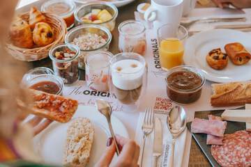 Breakfast area
