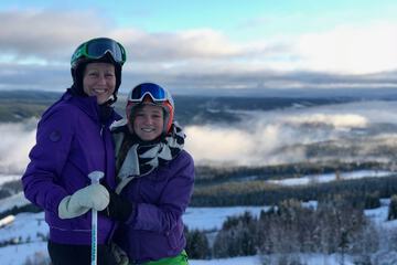 Skiing
