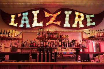 Bar (on property)