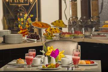 Breakfast buffet