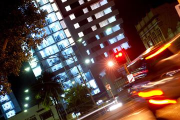 Front of property - evening/night