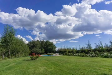 outside