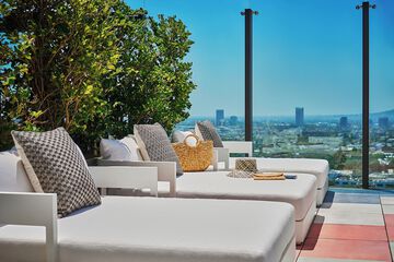 Rooftop pool