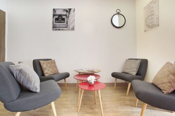 Lobby sitting area