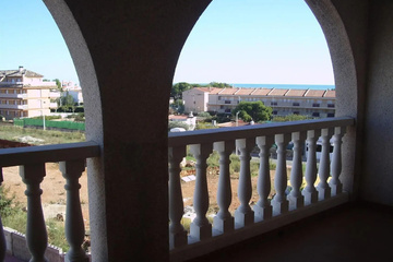 outside