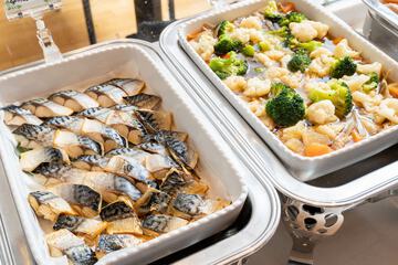 Breakfast buffet