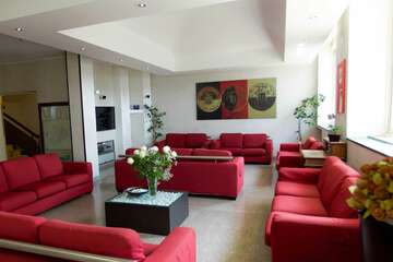Lobby sitting area