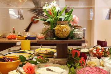 Breakfast area