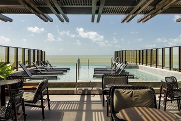 Rooftop pool