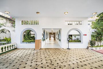 Interior entrance