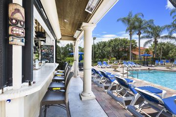 Poolside bar