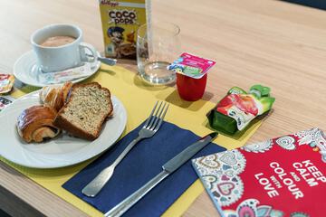 Breakfast area