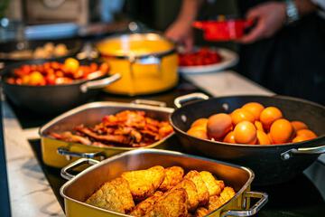 Breakfast buffet