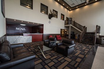 Check-in/check-out kiosk