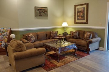 Lobby sitting area