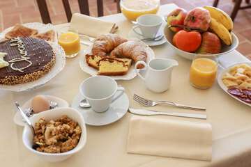 Breakfast area