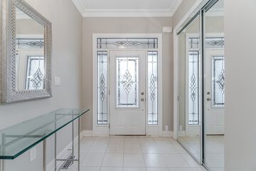 Interior entrance
