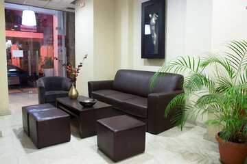 Lobby sitting area