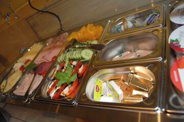 Breakfast buffet