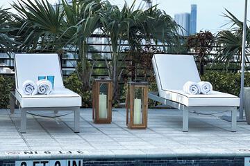 Rooftop pool
