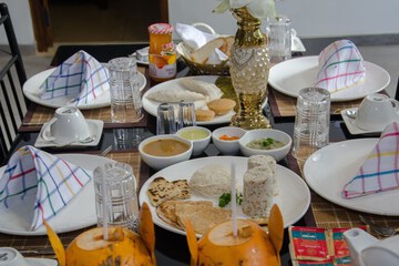 Breakfast area