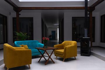Lobby sitting area