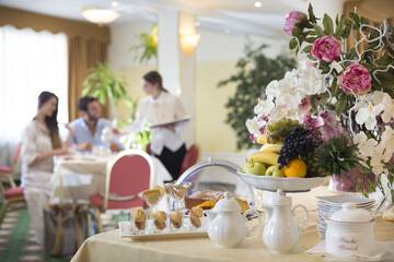 Breakfast area