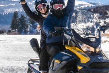 Snowmobiling