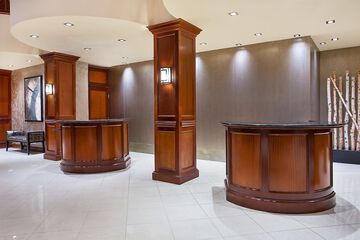 Check-in/check-out kiosk